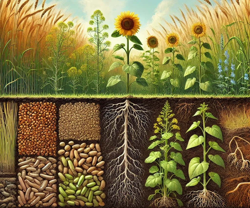 Back Yard Cover Crops and Soil Secrets